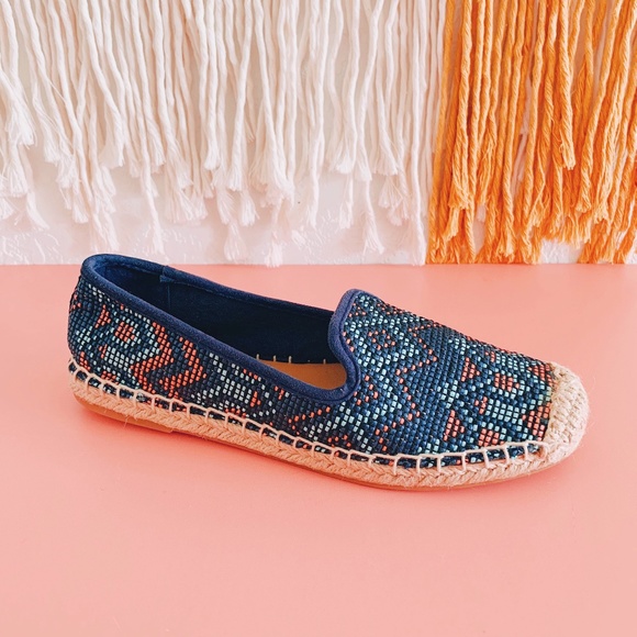 Bass & Co Aztec Jenna Espadrille Flats - Picture 1 of 8